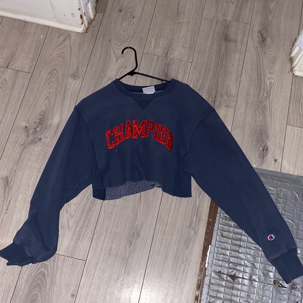 Champion cropped crew neck